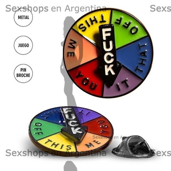 Pin para la ropa Fuck